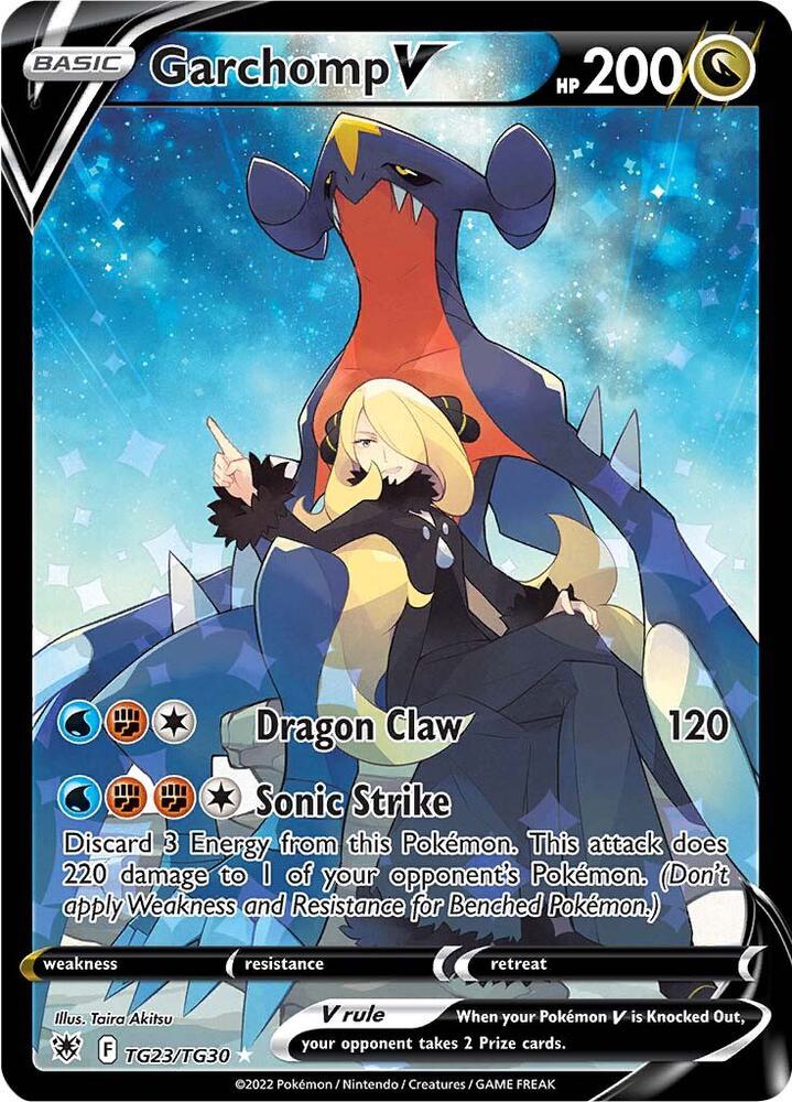 Pokemon Garchomp V TG23/TG30 Astral Radiance
