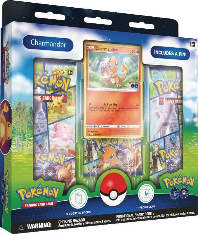 Pokemon Go Charmander Pin Collection