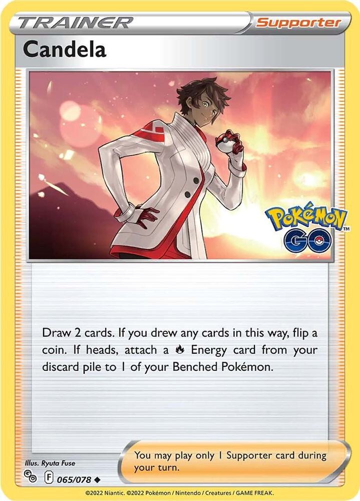 Pokemon Candela 65/78 Pokémon GO