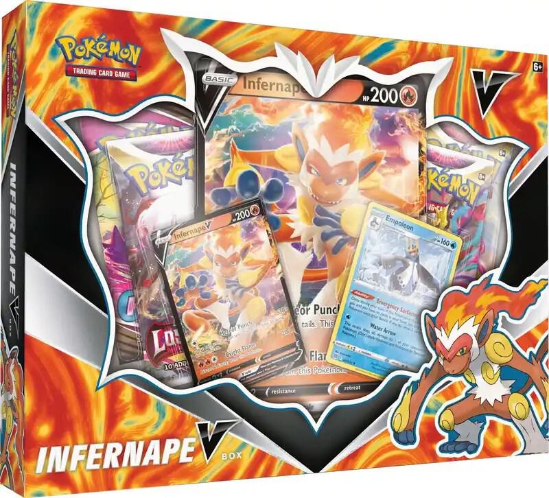 Pokemon Infernape V box
