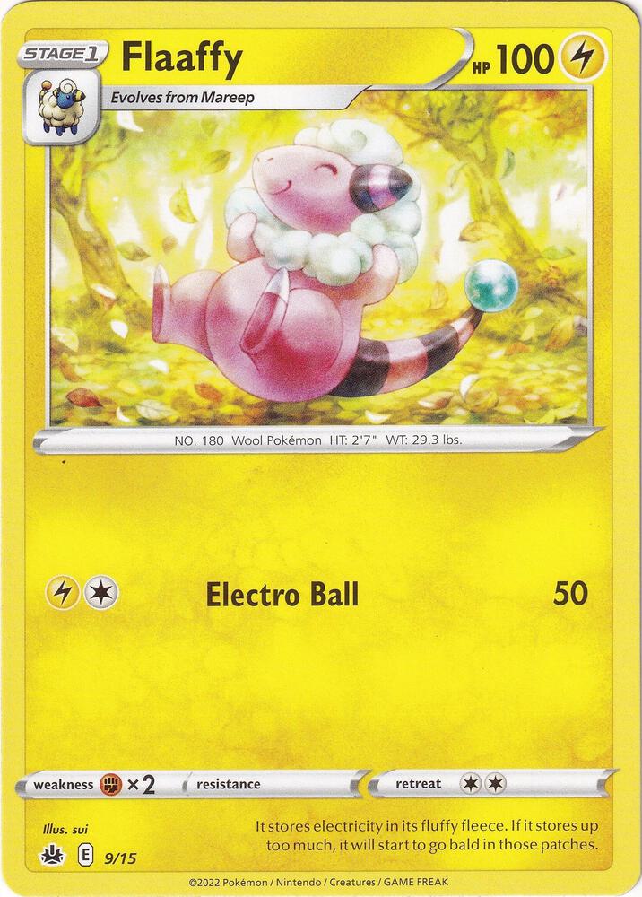 Pokemon Flaaffy 9/15 McDonald's Collection 2022