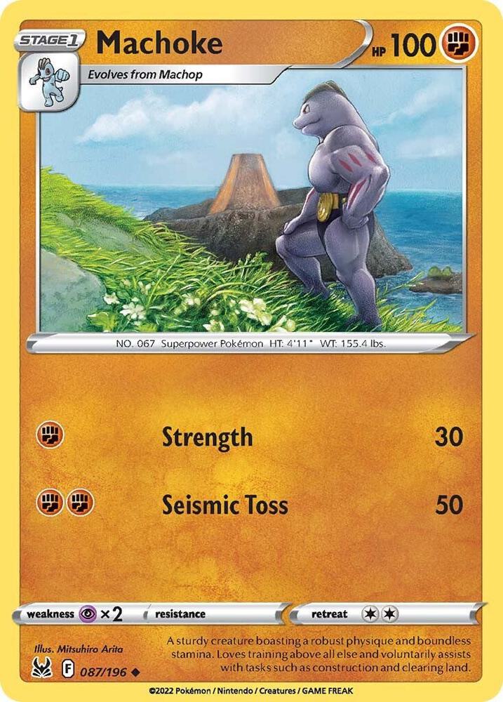 Pokemon Machoke 87/196 Lost Origin