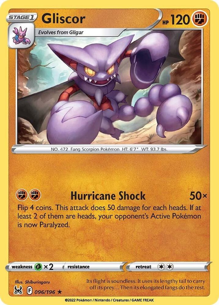 Pokemon Gliscor 96/196 Lost Origin