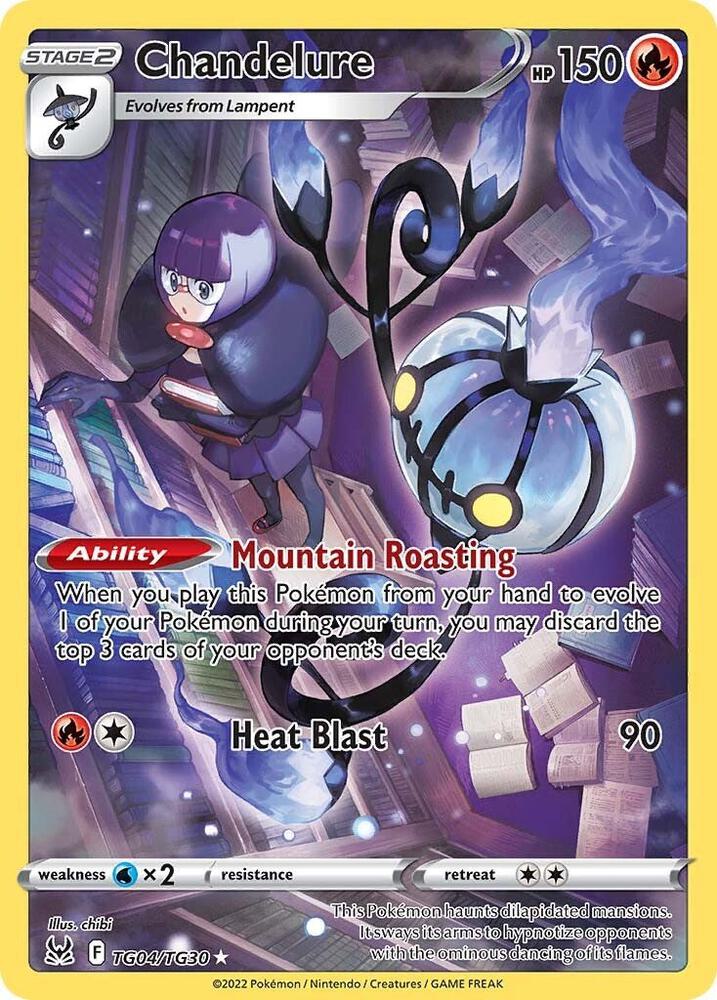 Pokemon Chandelure TG04/TG30 Lost Origin