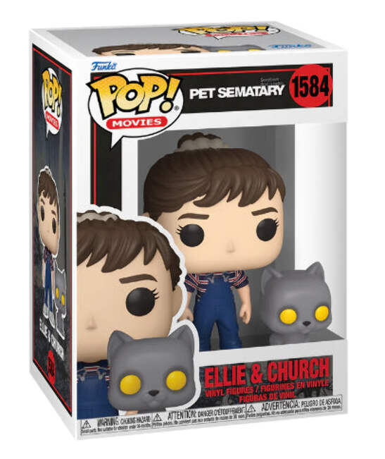 Funko Pop! Movies Pet Sematary Ellie & Church #1584