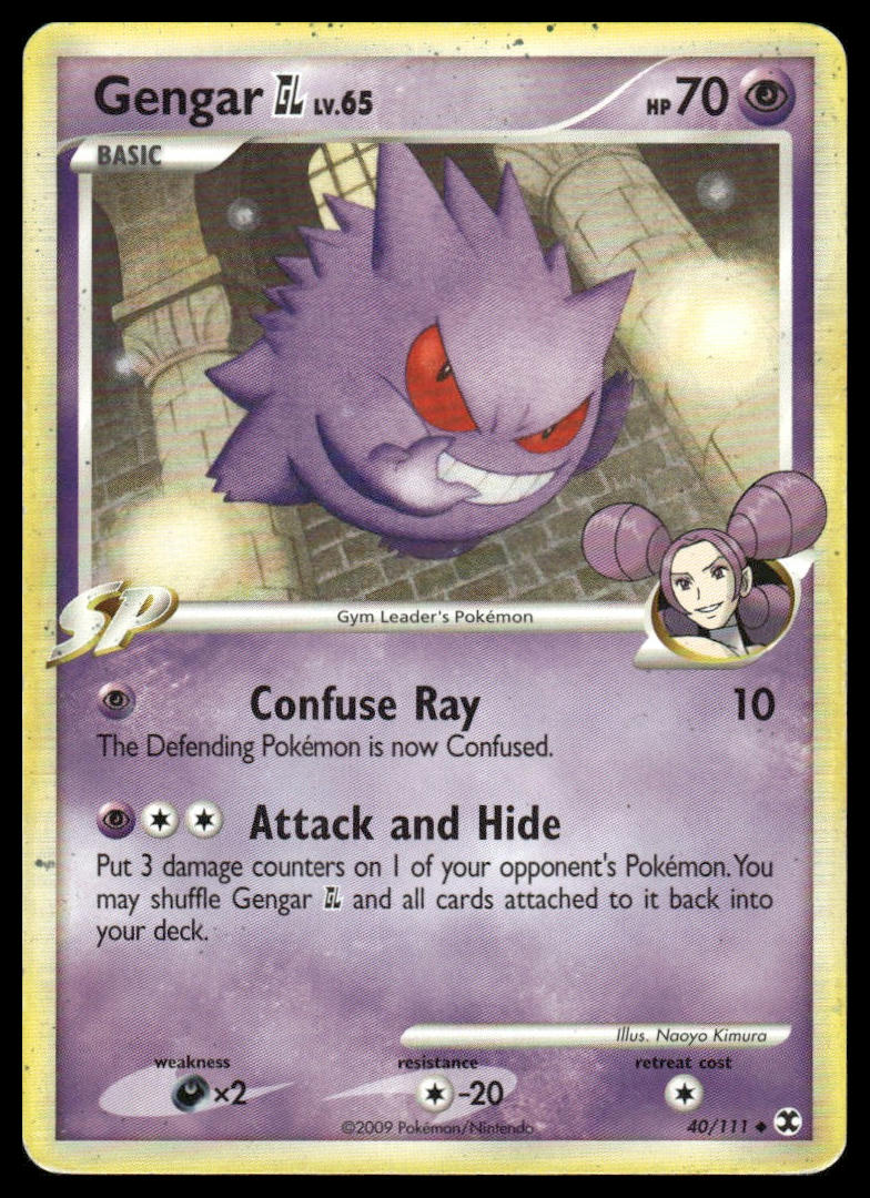 Pokemon Gengar GL #40/111 Rising Rivals
