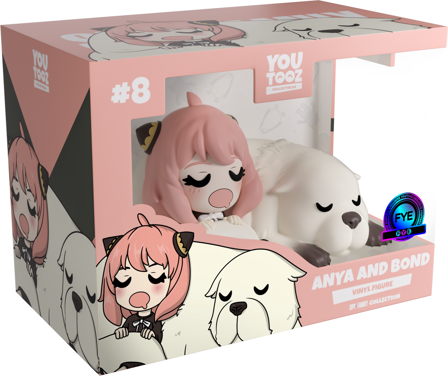 YouTooz Spy X Family Anya & Bond Vinyl Figure FYE Exclusive