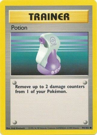 Pokemon Potion #94 Base Set