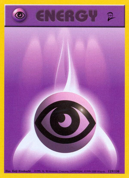 Pokemon Psychic Energy #129 Base Set 2