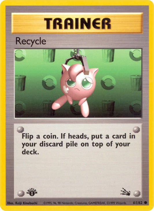 Pokemon Recycle #61 Fossil
