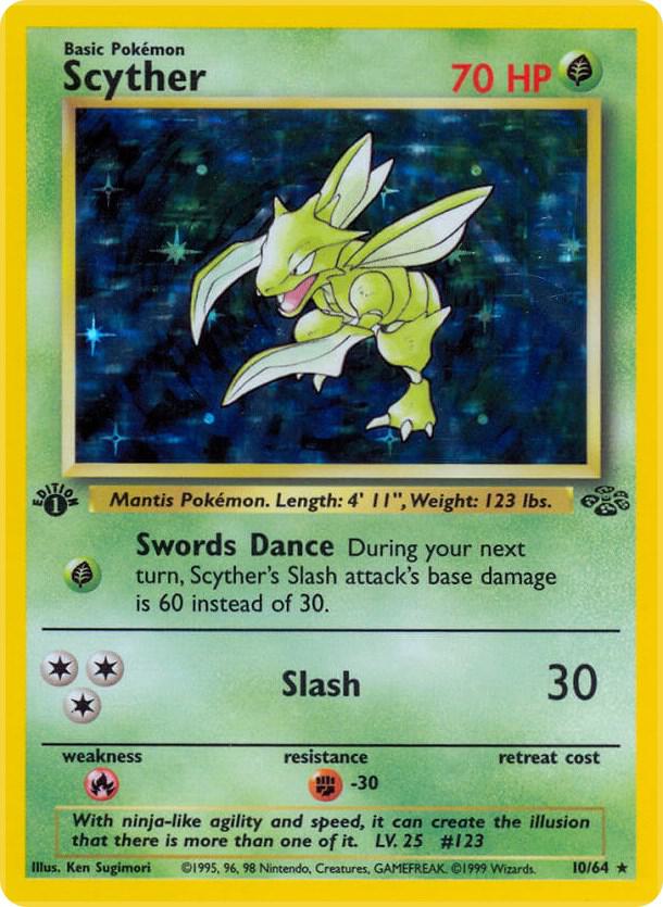 Pokemon Scyther #10 Jungle