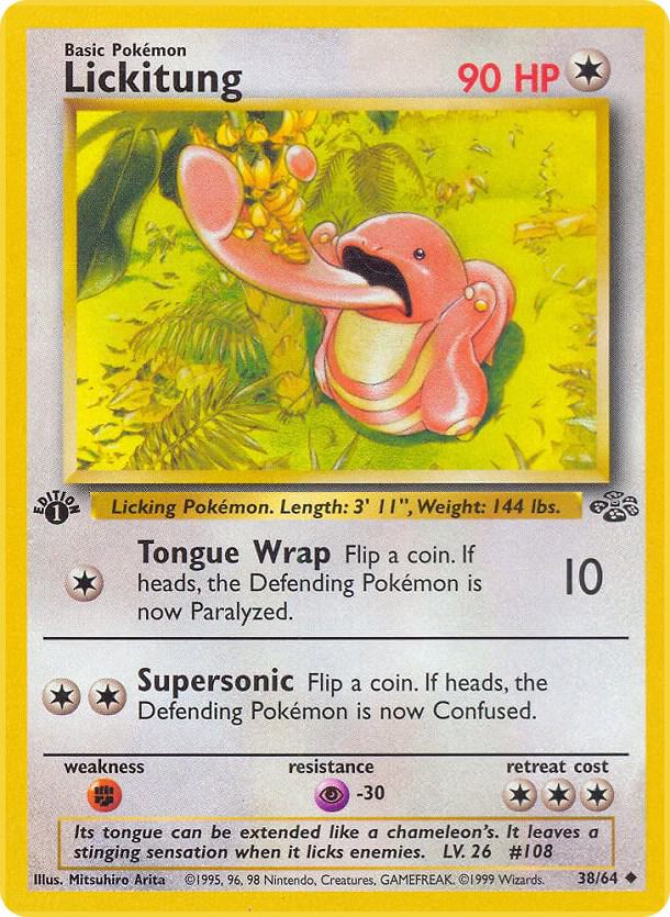 Pokemon Lickitung #38 Jungle