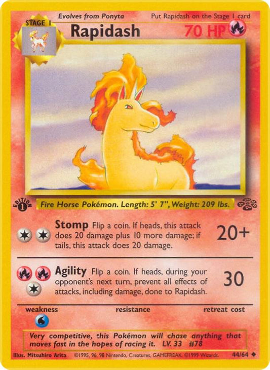 Pokemon Rapidash #44 Jungle