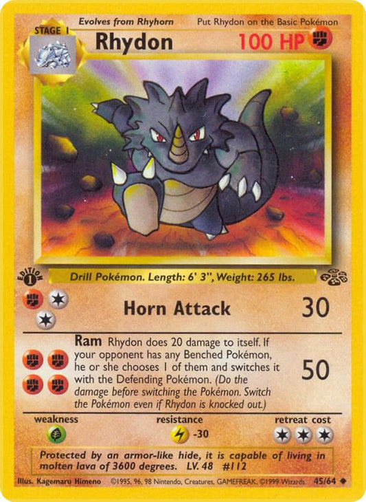 Pokemon Rhydon #45 Jungle