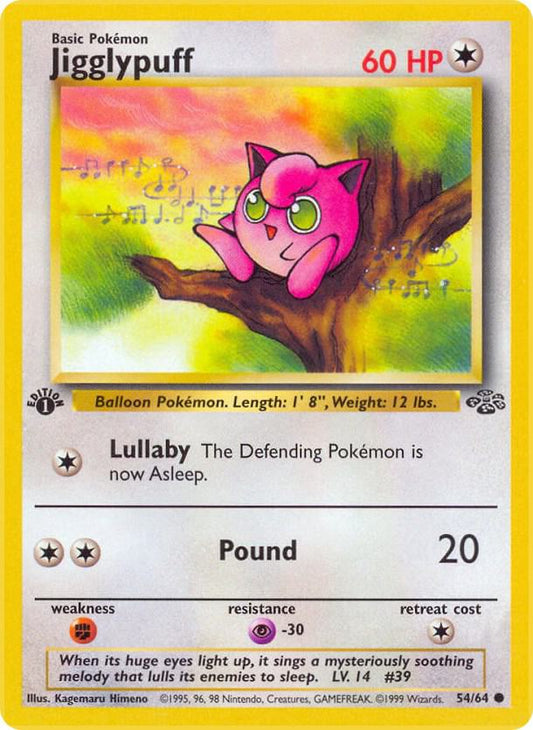 Pokemon Jigglypuff #54 Jungle
