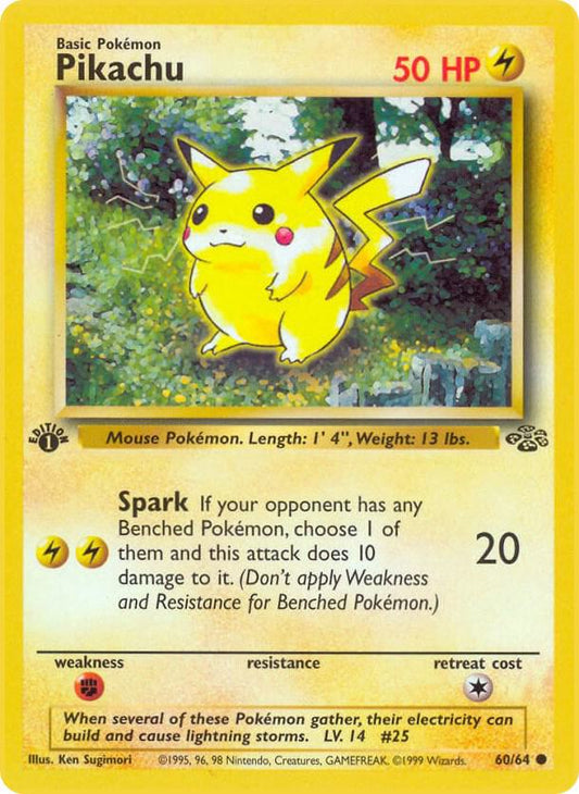 Pokemon Pikachu #60 Jungle