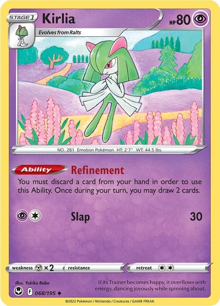 Pokemon Kirlia 68/195 Silver Tempest