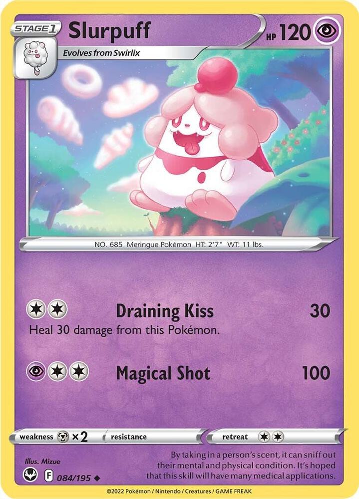 Pokemon Slurpuff 84/195 Silver Tempest