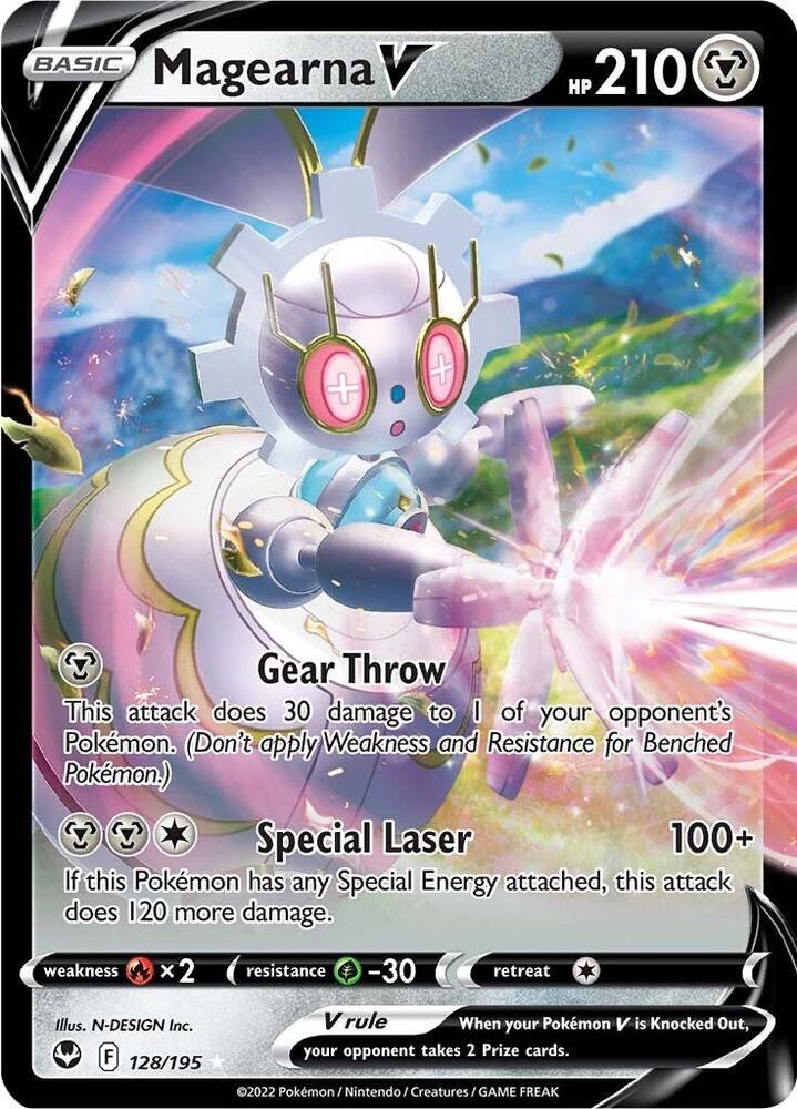 Pokemon Magearna V 128/195 Silver Tempest