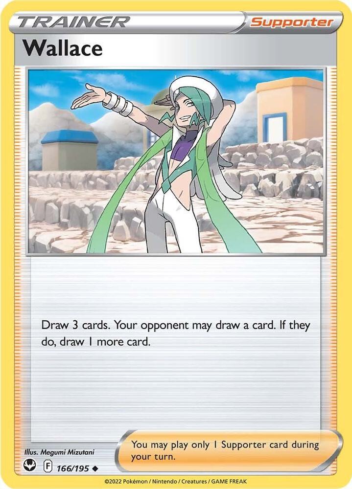 Pokemon Wallace 166/195 Silver Tempest