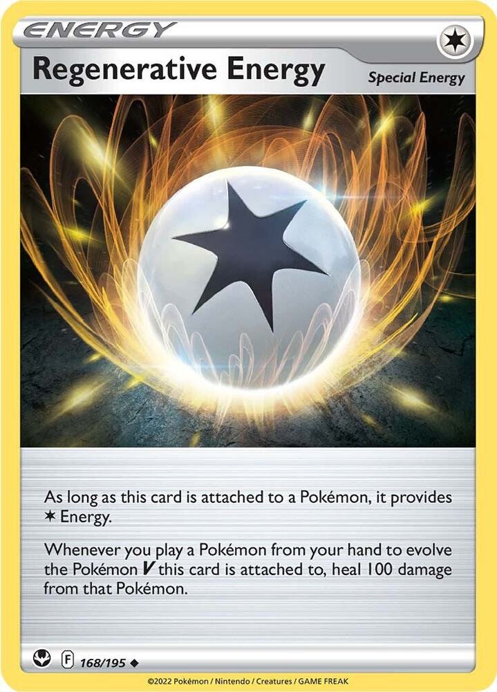 Pokemon Regenerative Energy 168/195 Silver Tempest