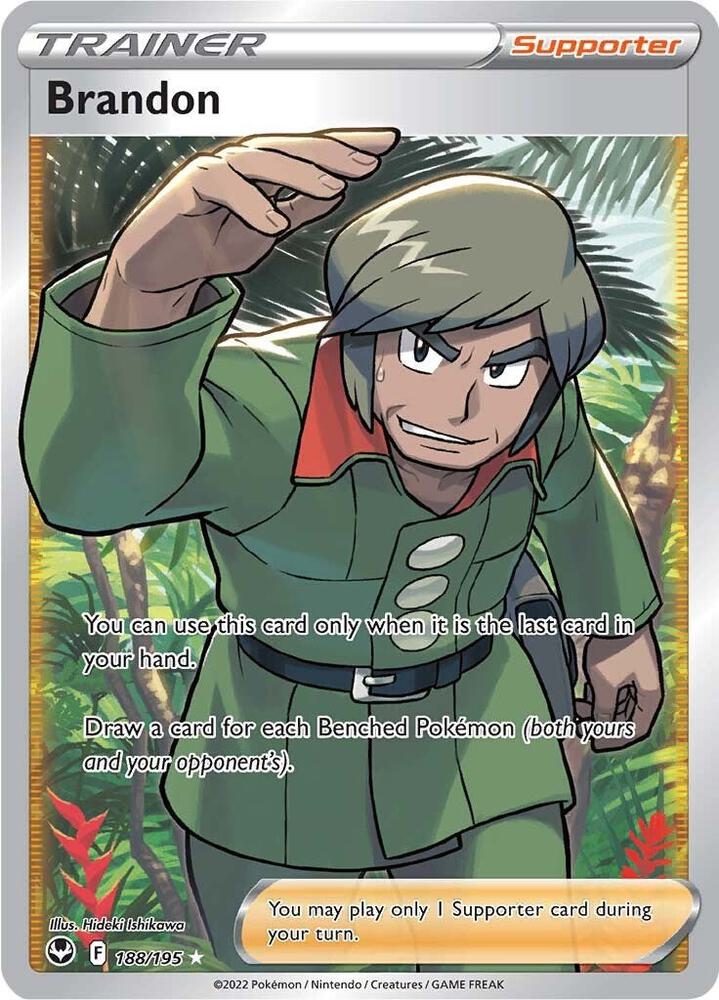 Pokemon Brandon 188/195 Silver Tempest