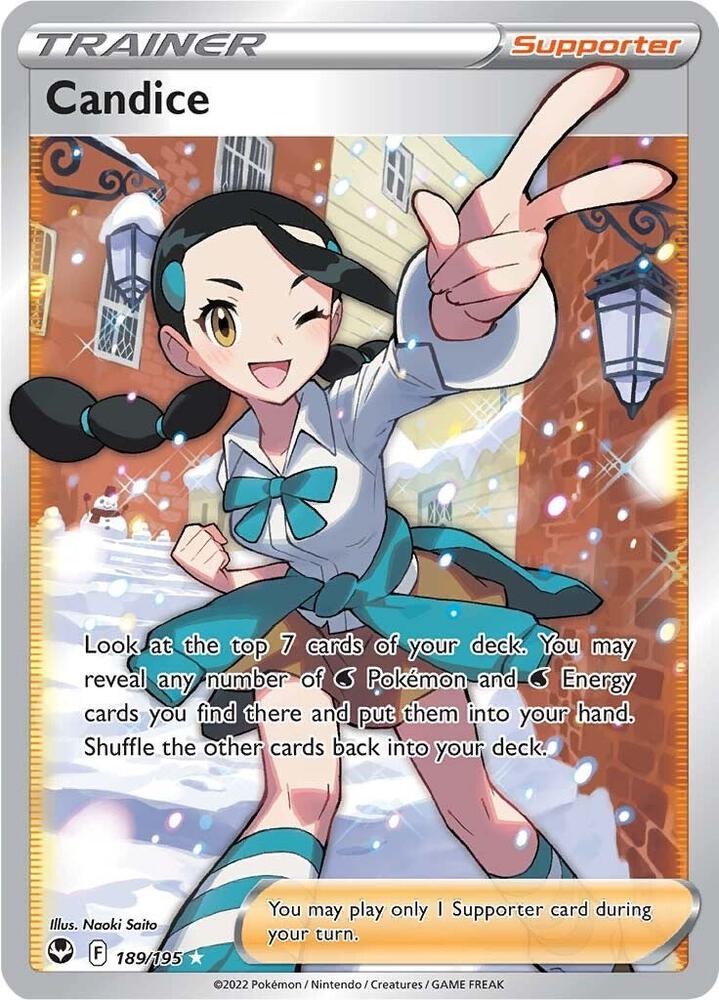 Pokemon Candice 189/195 Silver Tempest