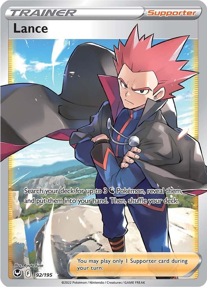 Pokemon Lance 192/195 Silver Tempest