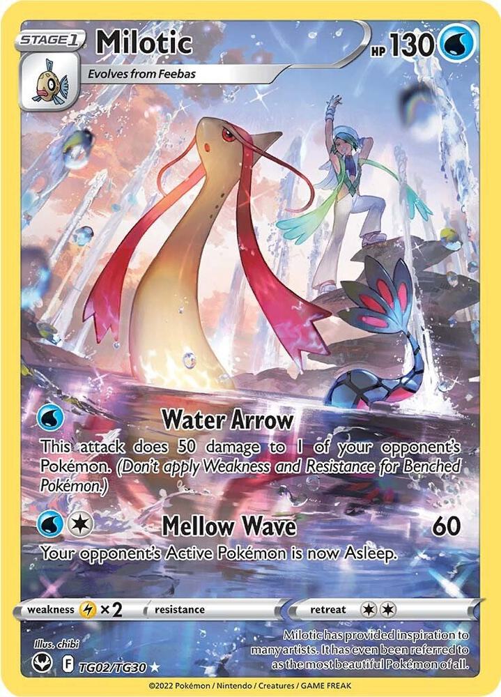Pokemon Milotic TG02/TG30 Silver Tempest