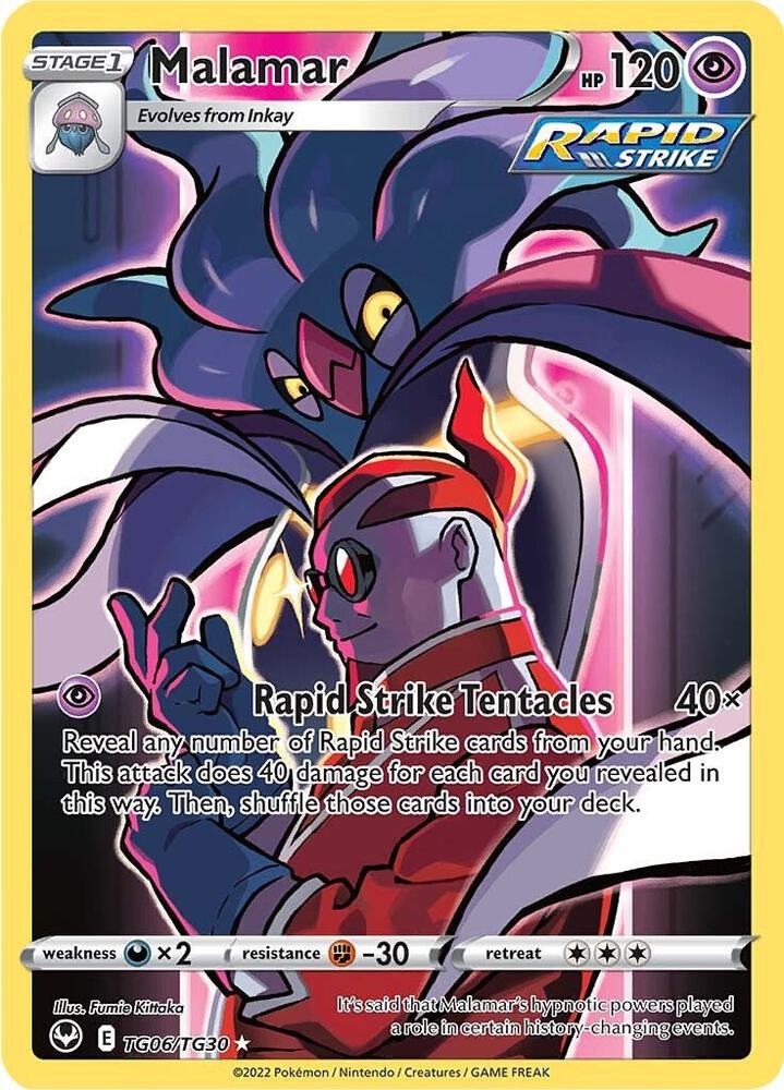 Pokemon Malamar TG06/TG30 Silver Tempest