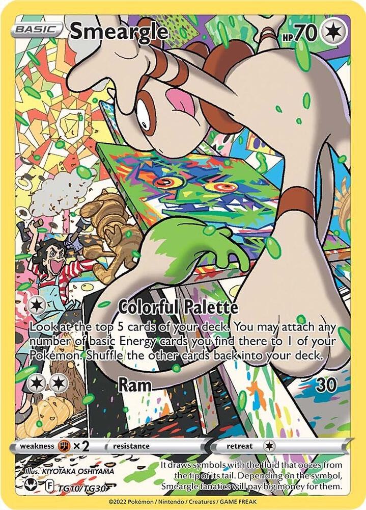 Pokemon Smeargle TG10/TG30 Silver Tempest