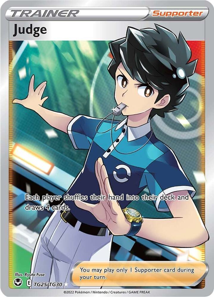 Pokemon Judge TG25/TG30 Silver Tempest