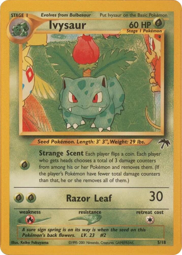 Pokemon Ivysaur 5/18 Southern Islands