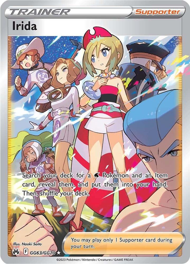 Pokemon Irida GG63/GG70 Crown Zenith