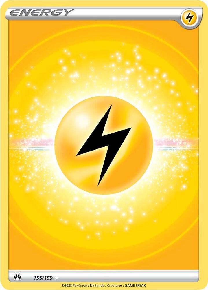 Pokemon Lightning Energy 155/159 Crown Zenith