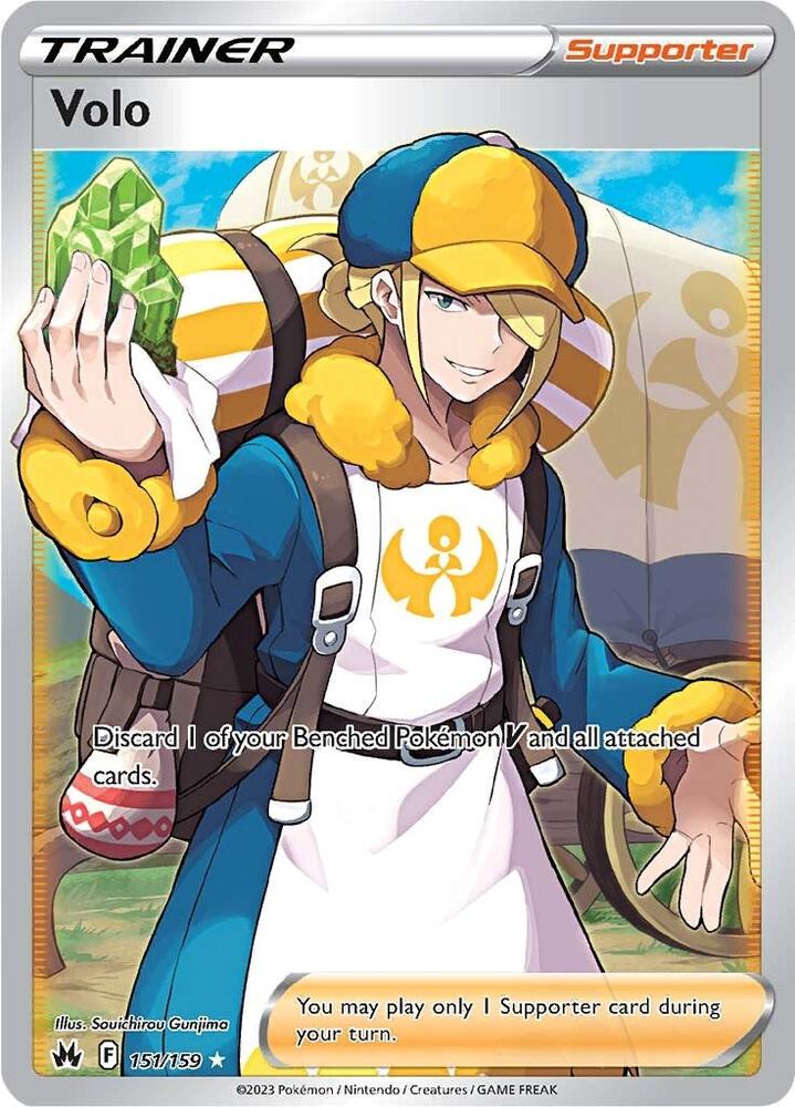 Pokemon Volo 151/159 Crown Zenith