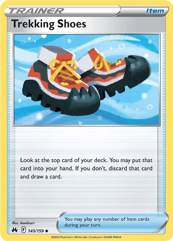 Pokemon Trekking Shoes 145/159 Crown Zenith