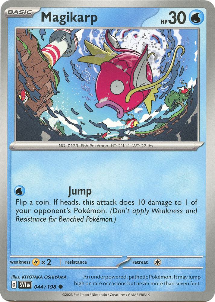 Pokemon Magikarp 44/198 Scarlet & Violet