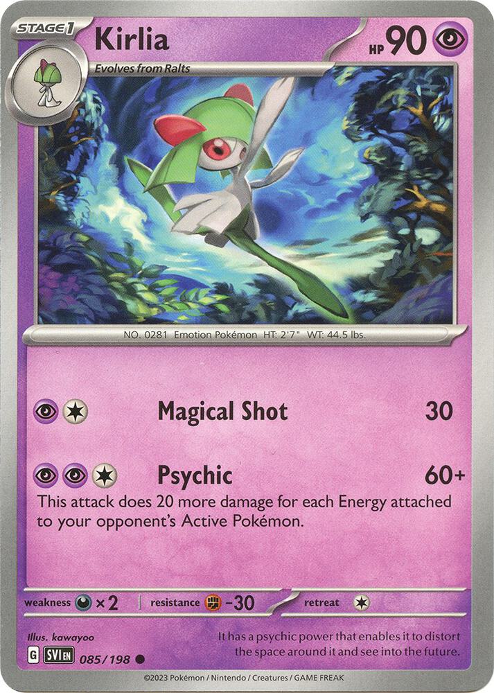 Pokemon Kirlia 85/198 Scarlet & Violet