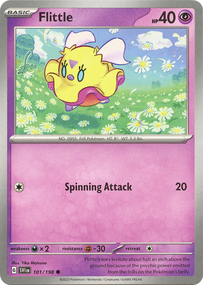 Pokemon Flittle 101/198 Scarlet & Violet