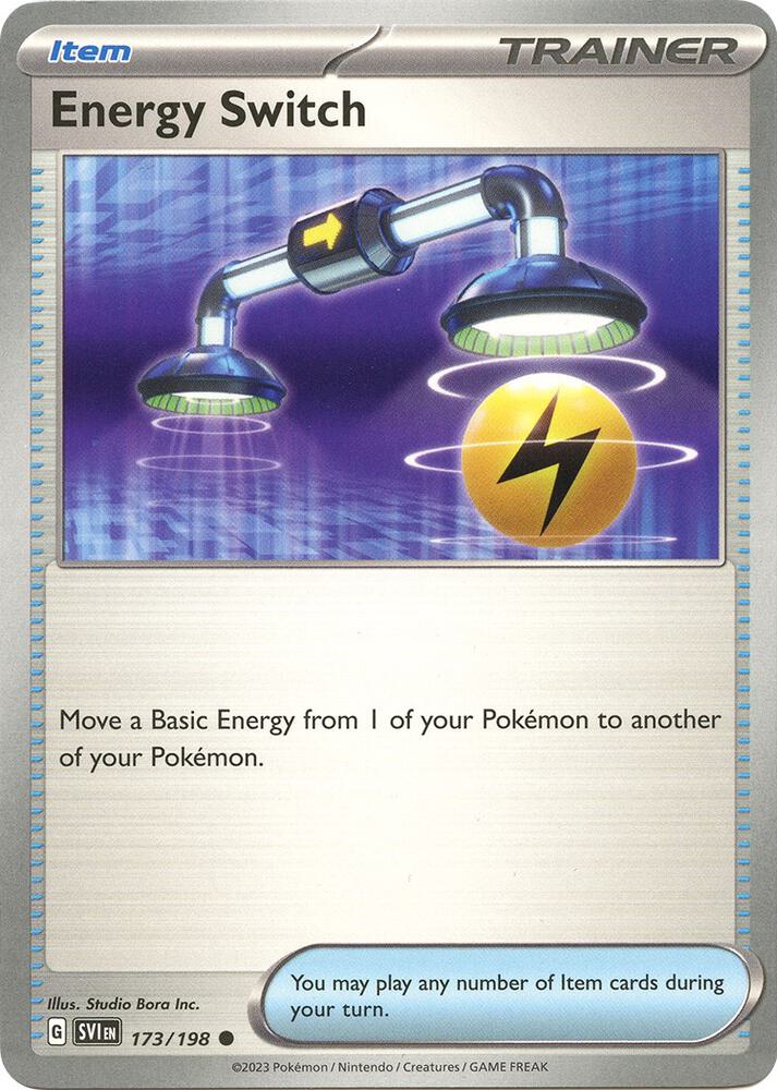 Pokemon Energy Switch 173/198 Scarlet & Violet