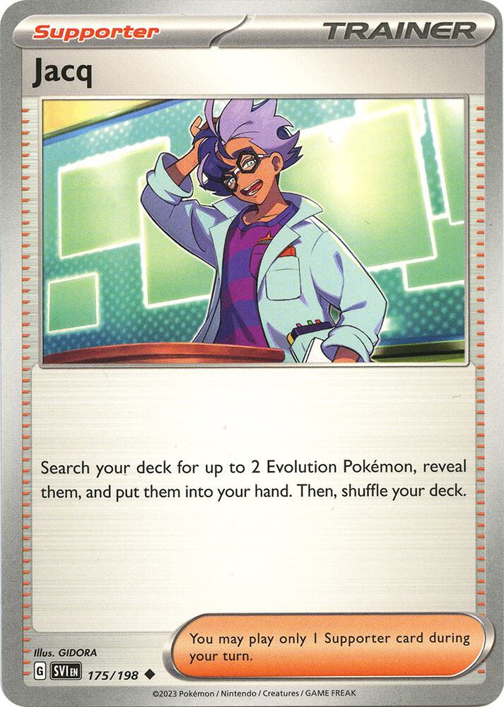 Pokemon Jacq 175/198 Scarlet & Violet