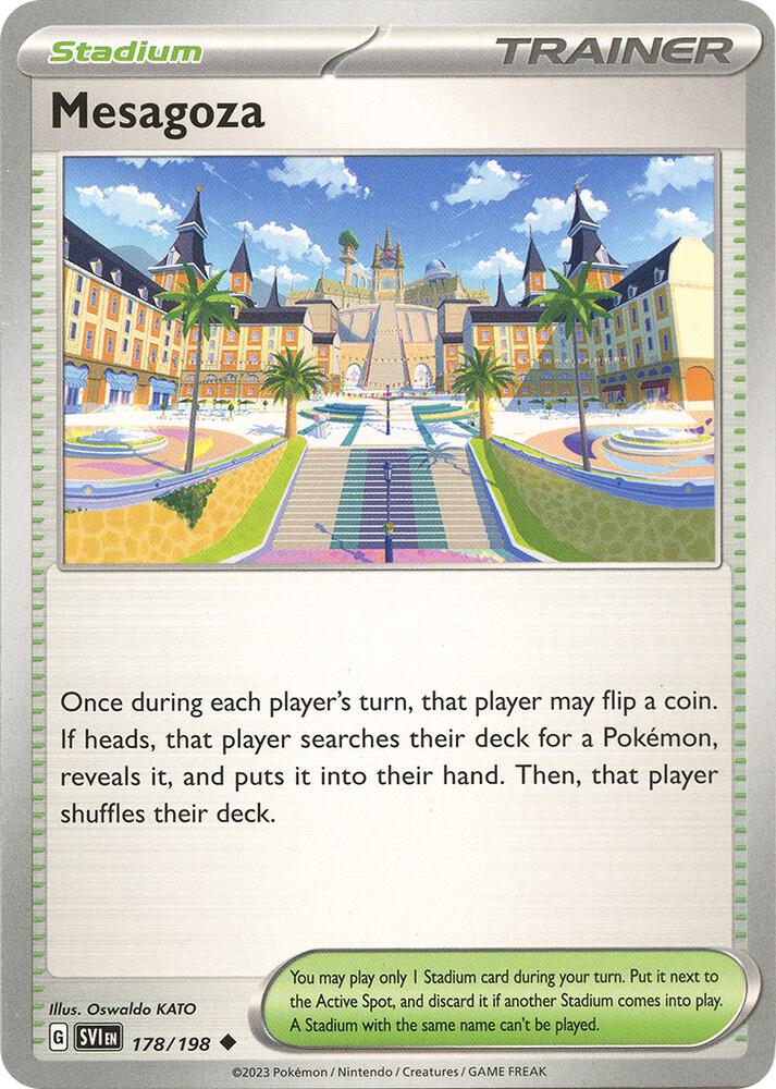 Pokemon Mesagoza 178/198 Scarlet & Violet