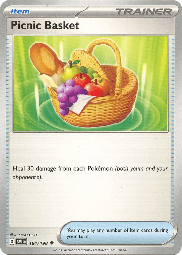 Pokemon Picnic Basket 184/198 Scarlet & Violet