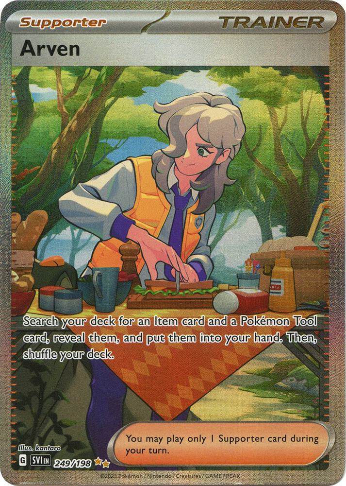 Pokemon Arven 249/198 Scarlet & Violet