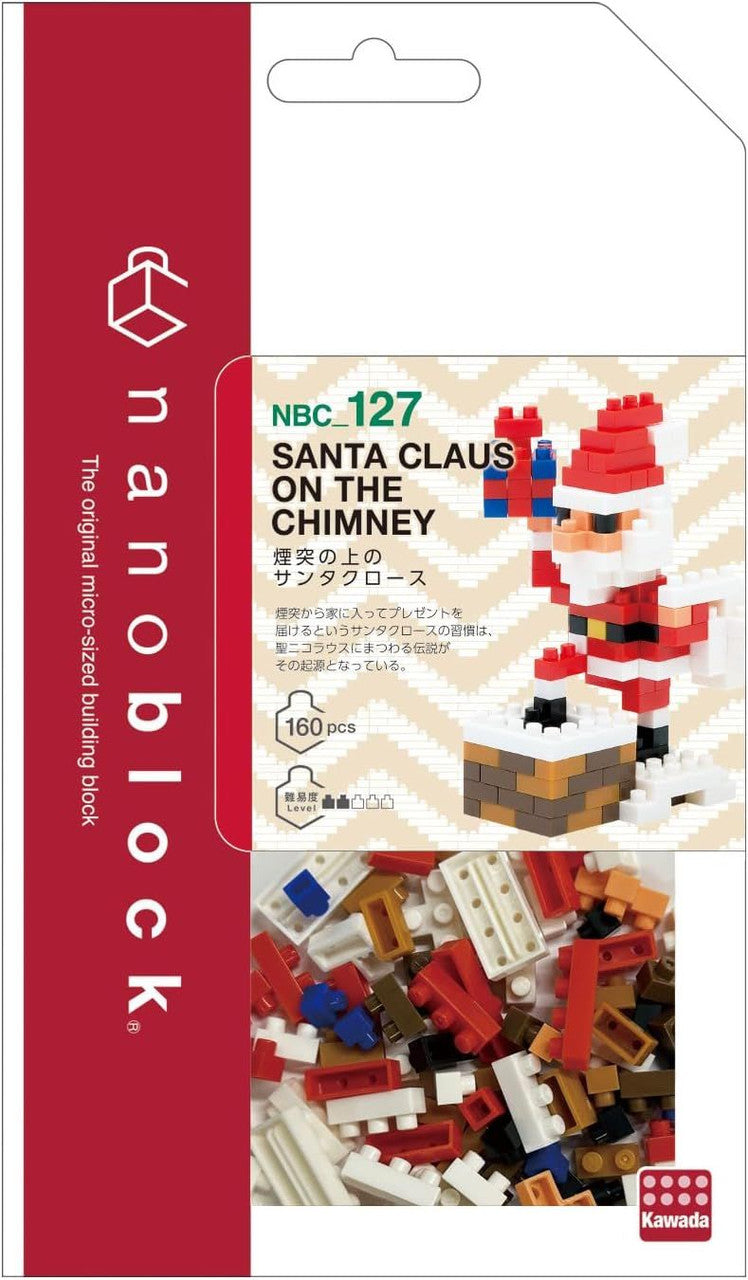 NanoBlock Santa Claus On The Chimney