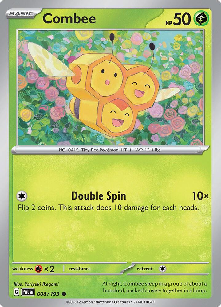 Pokemon Combee 8/193 Paldea Evolved