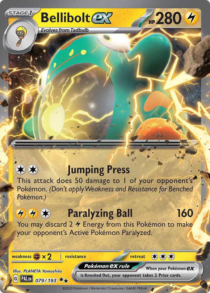 Pokemon Bellibolt ex 79/193 Paldea Evolved