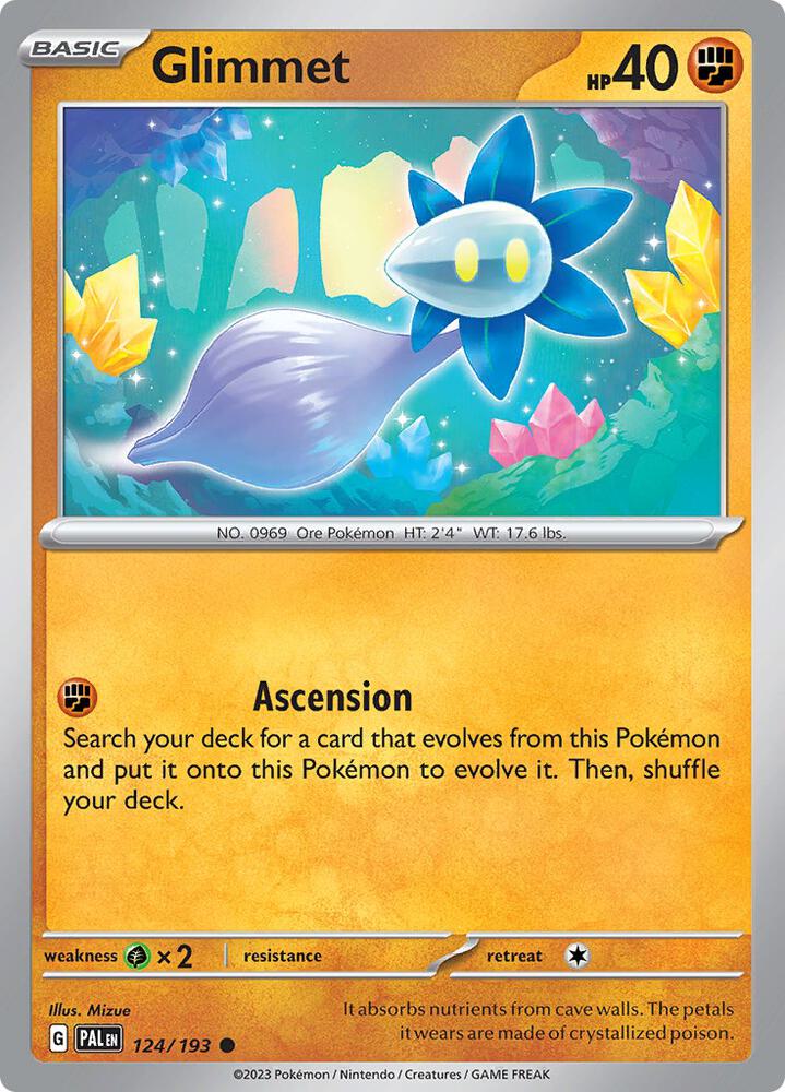 Pokemon Glimmet 124/193 Paldea Evolved