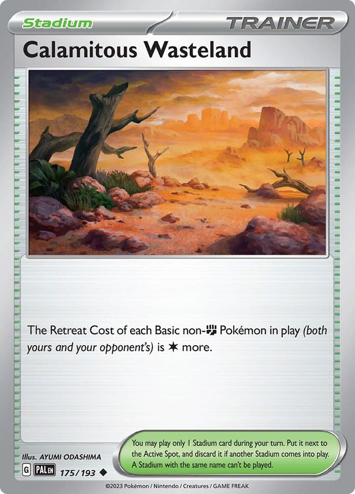 Pokemon Calamitous Wasteland 175/193 Paldea Evolved